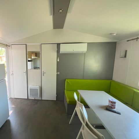 Stacaravan 6 personen - 3 slaapkamers - TV - CLIM