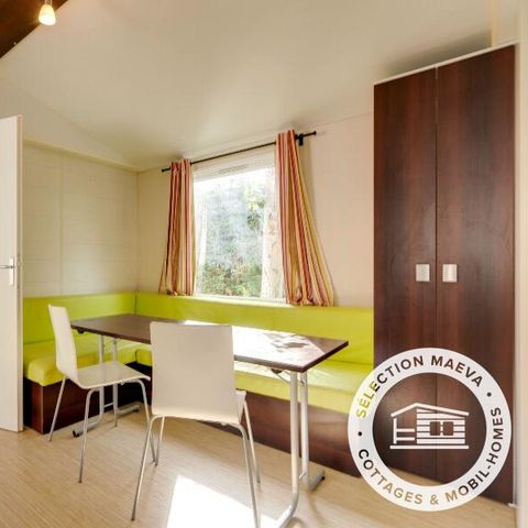 Stacaravan 6 personen - Stacaravan 4 kamers 6 personen Airconditioning