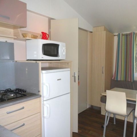 Stacaravan 4 personen - Cocoon+ - 4 slaapplaatsen - 2 slaapkamers - 23m²
