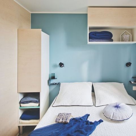 Stacaravan 7 personen - Evasion+ - 2 kamers - 28m² - 2 badkamers