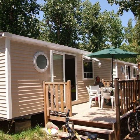 Mobilhome 6 personas - Evasion+ - 6 plazas - 2 habitaciones - 28m² - Cuarto de baño