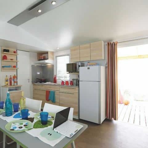 Stacaravan 8 personen - Loisir+ - 3 slaapkamers - 30m