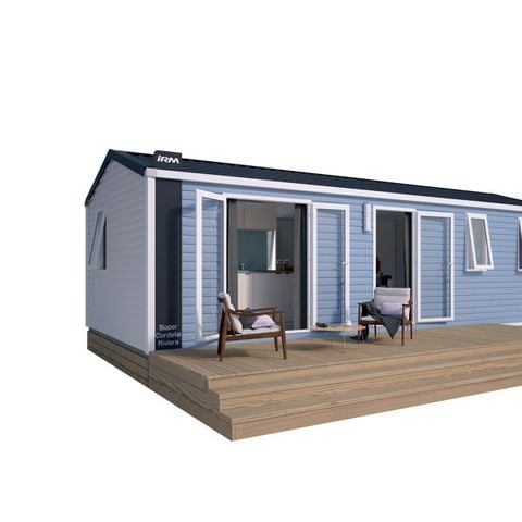 Casa mobile 8 persone - Loisir+ - 8 persone - 3 camere - Da letto 34m².