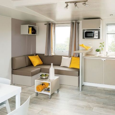 Stacaravan 8 personen - Confort+ - 3 kamers - 35m²