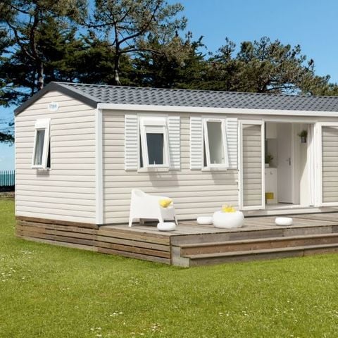 Stacaravan 8 personen - Confort+ - 3 kamers - 35m²