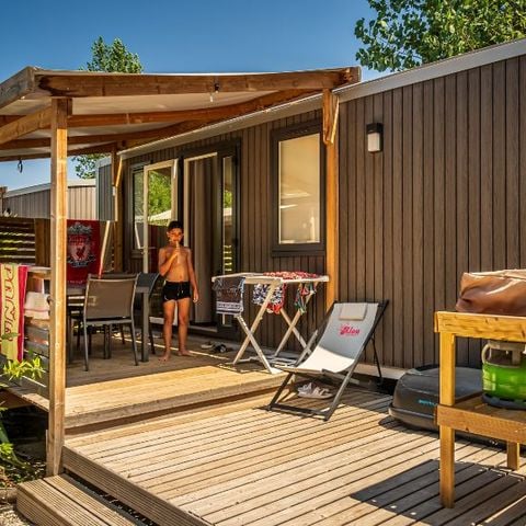 Mobilheim 6 Personen - Premium 6 Personen 3 Zimmer 31m²