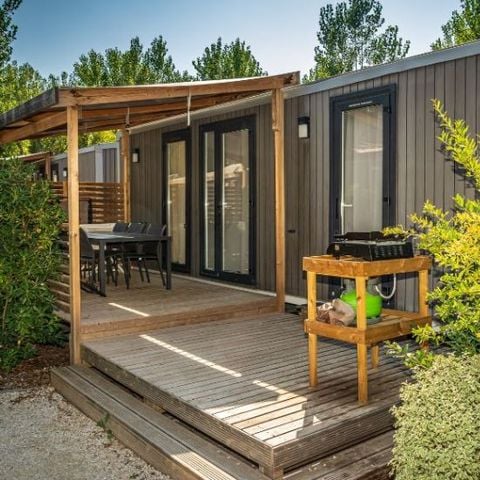 Stacaravan 6 personen - Premium - 3 slaapkamers - 33m².