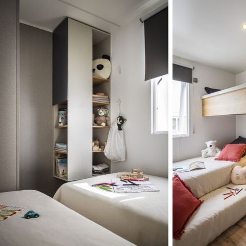 MOBILHOME 6 personas - Mobil-home Premium 6 personas 3 dormitorios 33m ².