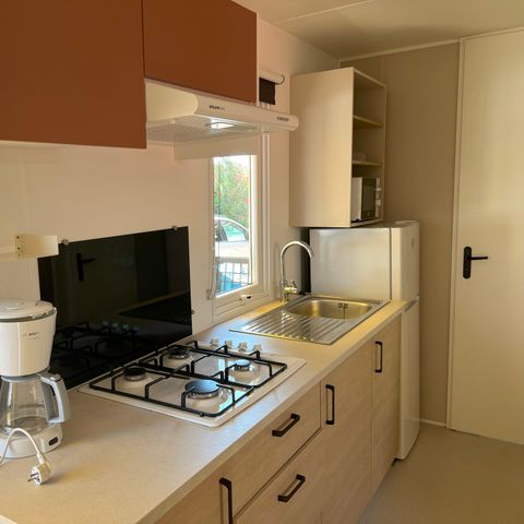 MOBILE HOME 6 people - 2 bedrooms - CLIM