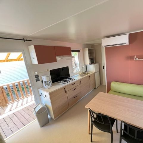 BUNGALOW 6 personnes - 2 chambres - CLIM