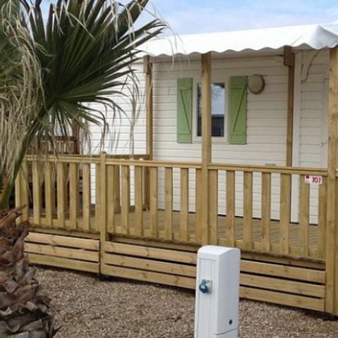 MOBILE HOME 2 people - 1 room by the pond, 16m2 category 1