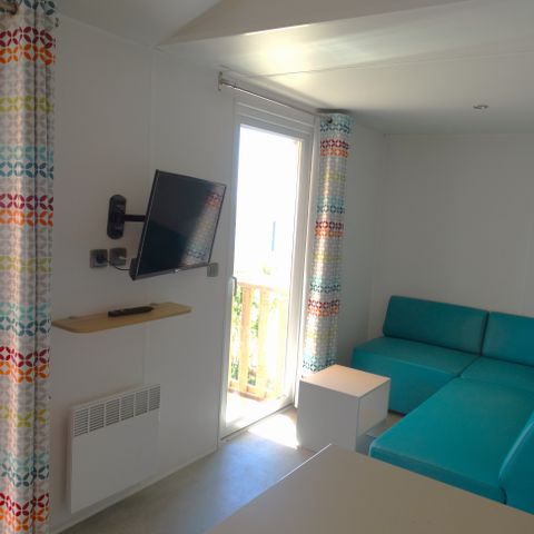 Mobile home 6 persons - 4/6 persons 2 bedrooms, LUXURY and pond side, 31m2 category 4