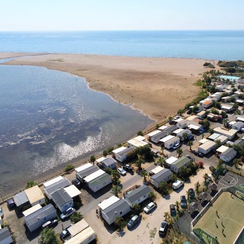 Mobile home 6 persons - 2 rooms by the pond, 27m2 category 3