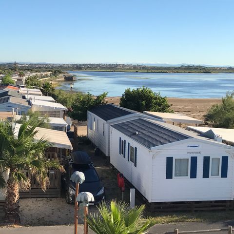Mobile home 6 persons - 2 rooms by the pond, 27m2 category 3