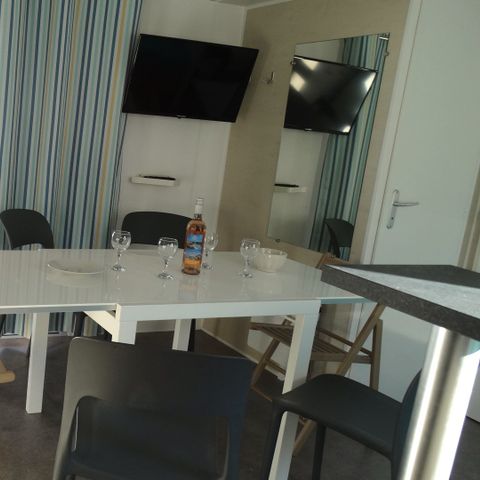 BUNGALOW 6 personnes - 3 chambres, LUXE, 34m2 catégorie 4