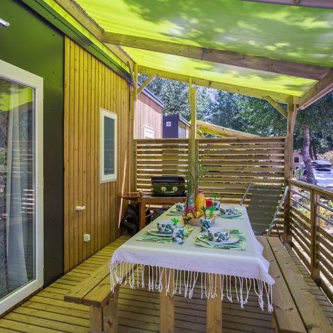 Stacaravan 6 personen - Stacaravan Confort+ 6personnes 3kamers 2SDB 39m² (39m²)
