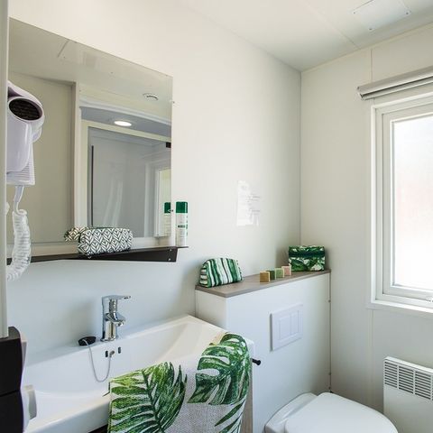 Stacaravan 4 personen - Stacaravan Confort+ 4personnes 2kamers 2SDB 34m²