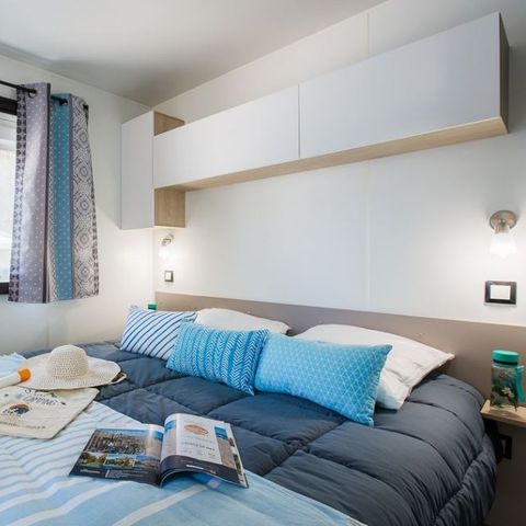 Stacaravan 4 personen - Stacaravan Confort+ 4personnes 2kamers 2SDB 34m²