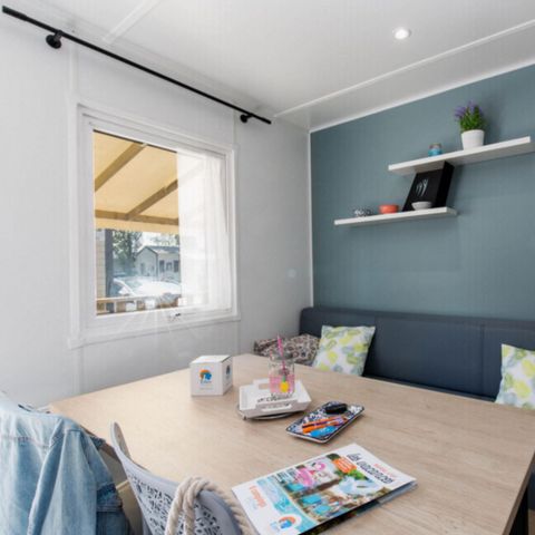 Stacaravan 6 personen - Stacaravan Evasion+ 6-persoons 2-slaapkamer PMR 29m² - Stacaravan voor 6 personen