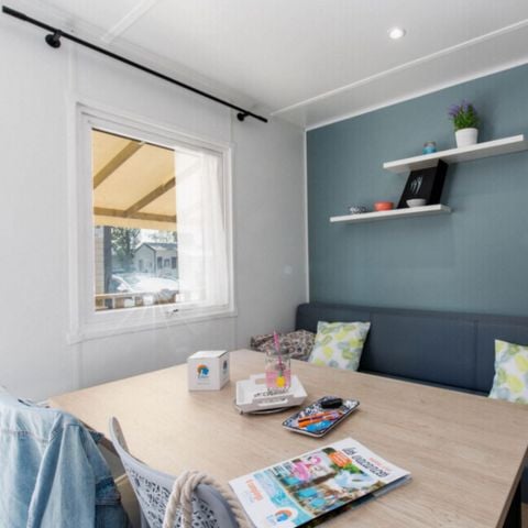 Stacaravan 6 personen - Stacaravan Evasion+ 6-persoons 2-slaapkamer PMR 29m² - Stacaravan voor 6 personen