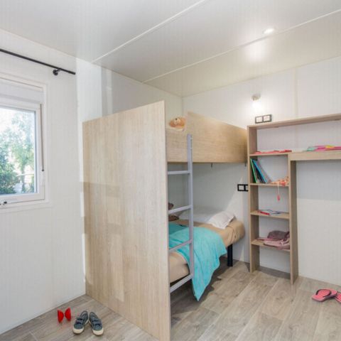 Stacaravan 6 personen - Stacaravan Evasion+ 6-persoons 2-slaapkamer PMR 29m² - Stacaravan voor 6 personen