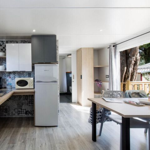 Stacaravan 6 personen - Stacaravan Evasion+ 6-persoons 2-slaapkamer PMR 29m² - Stacaravan voor 6 personen