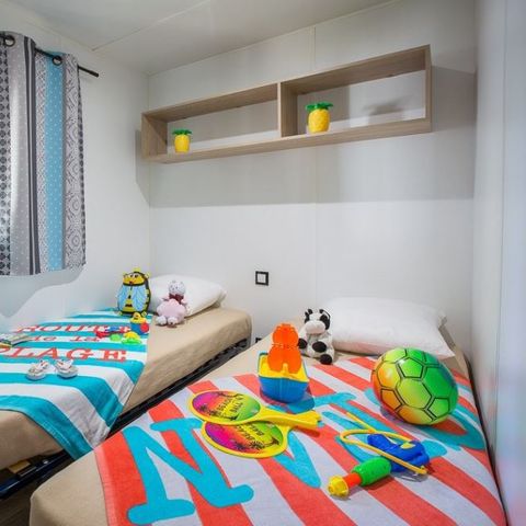 Stacaravan 8 personen - Stacaravan Loisir+ 8personnes 3chambres 32m² (3 kamers)