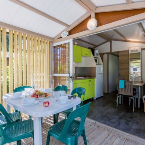 Chalet 4 personen - Chalet Cocoon 4 slaapplaatsen, 2 slaapkamers 25m².