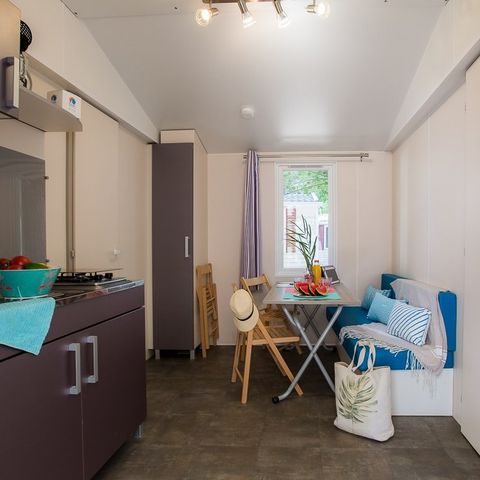 Stacaravan 4 personen - Stacaravan Cocoon voor 4 personen, 2 slaapkamers, 25 m², zonder airconditioning