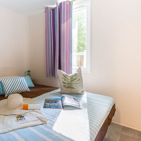Stacaravan 4 personen - Stacaravan Cocoon voor 4 personen, 2 slaapkamers, 25 m², zonder airconditioning