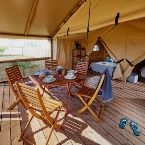 Lodge 5 personen - Lodge Evasion 5 personen 2 slaapkamers 32m²