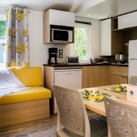 Stacaravan 8 personen - Stacaravan Confort+8personnes 4 slaapkamers 2SDB 40m² 40m