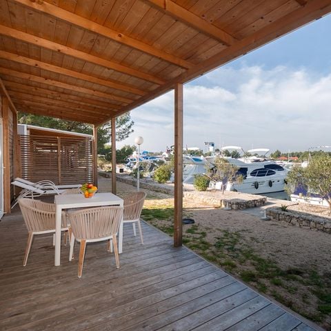 Mobilheim 6 Personen - Familien-Luxus-Mobilheim 6+1