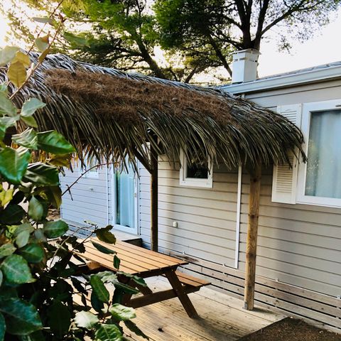 MOBILHOME 6 personas - CONFORT FAMILIA Côté Jardin 6 pers.