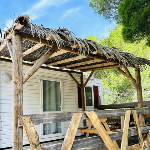 MOBILHOME 4 personnes - CONFORT - Quartier Jardin