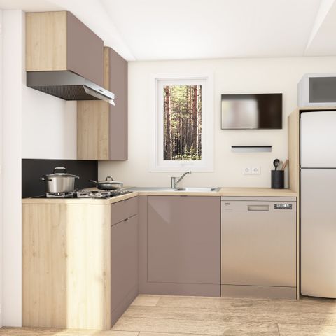 MOBILHOME 4 personas - PRIVILEGE COTTAGE Vista de la reserva