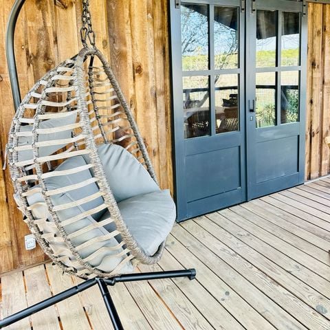 UNIEKE ACCOMMODATIE 5 personen - LODGE PRIVILEGE BOIS Uitzichtsgebied