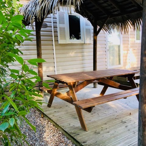 MOBILHOME 4 personnes - CONFORT TV - Quartier Jardin