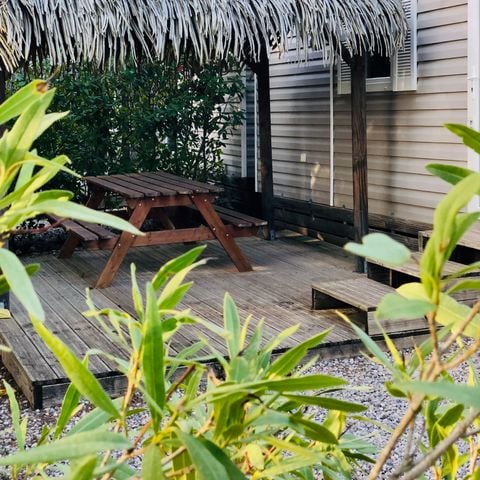 MOBILHOME 4 personnes - CONFORT TV - Quartier Jardin