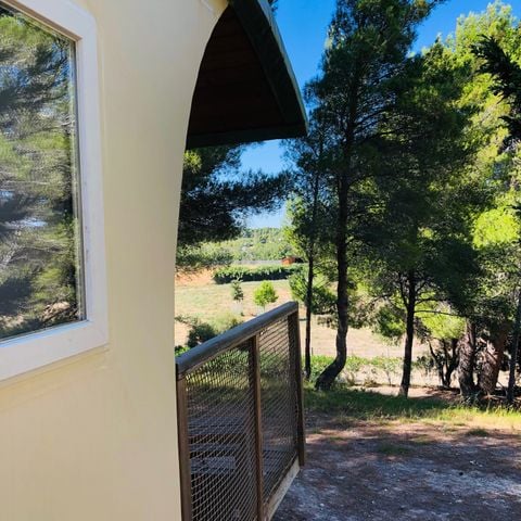 UNIEKE ACCOMMODATIE 2 personen - ROULOTTE INSOLITE Uitzicht op het reservaat - Bedlinnenpakket, handdoeken en schoonmaak inbegrepen