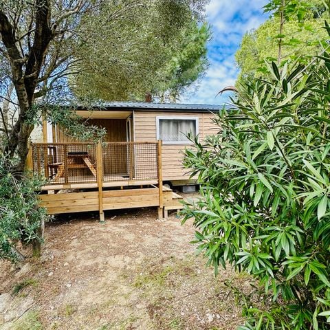MOBILHOME 4 personnes - COTTAGE CONFORT - Quartier Jardin