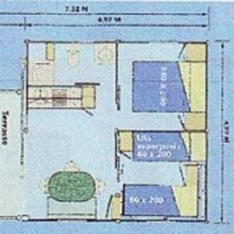 Chalet 5 personen - STANDAARD MORÉA