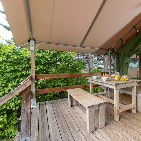 tent 4 personen - FREEFLOWER zonder sanitair