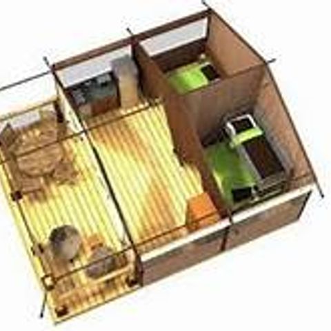 TENT 4 people - Ciela Nature 2 bedrooms