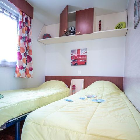 Stacaravan 4 personen - ZONNIGE, aankomst zaterdag