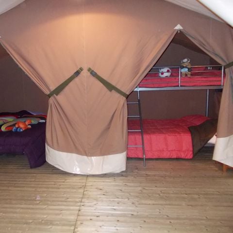 Tenda in tela e legno 4 persone - VICTORIA'S LODGE senza servizi igienici