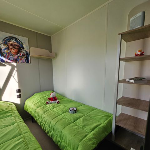 Stacaravan 6 personen - Nieuw : Spacy 36.5 m² - 3 slaapkamers