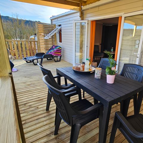 Stacaravan 6 personen - Nieuw : Spacy 36.5 m² - 3 slaapkamers