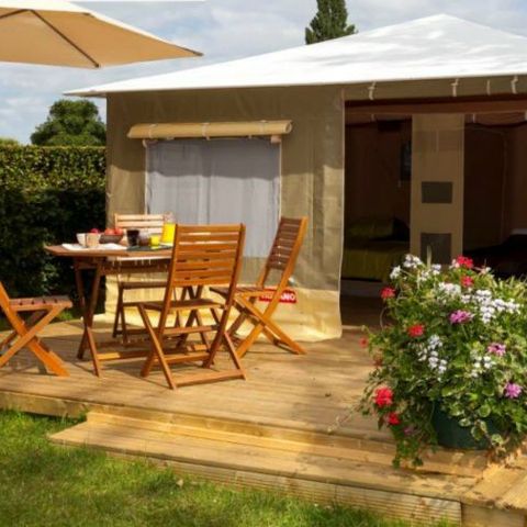 Glampingtent 4 personen - Geen sanitaire voorzieningen bij aankomst zaterdag