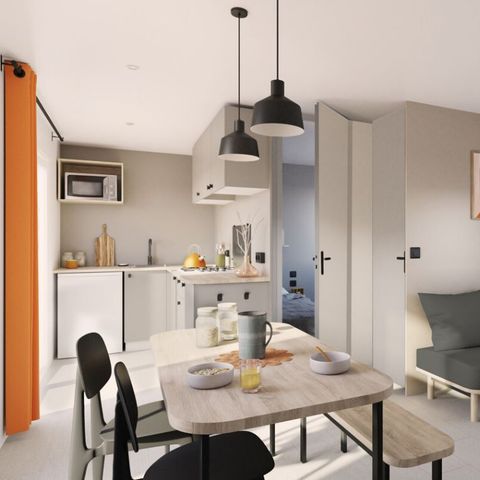 MOBILE HOME 5 people - RIVIERA - 2 bedrooms - TV